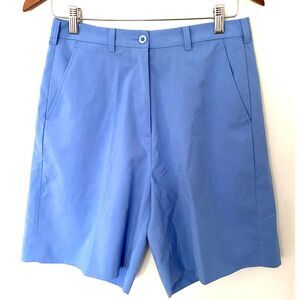 Vintage Monterey Club Golf Lightweight Blue Shorts Side Back Pockets Sz 8